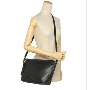 kate spade Black Leather Classic Crossbody